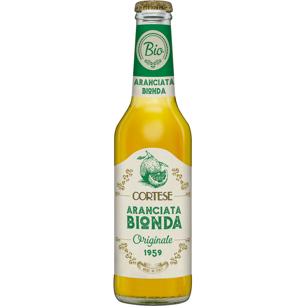 Aranciata Bionda Bio "Cortese" 100% Made in Italy 275ml