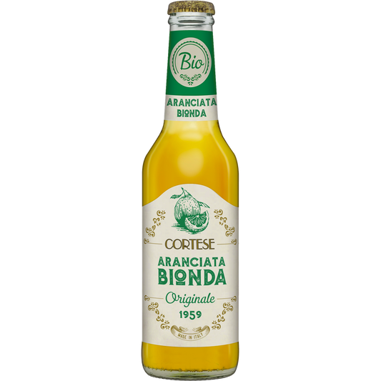 Aranciata Bionda Bio "Cortese" 100% Made in Italy 275ml